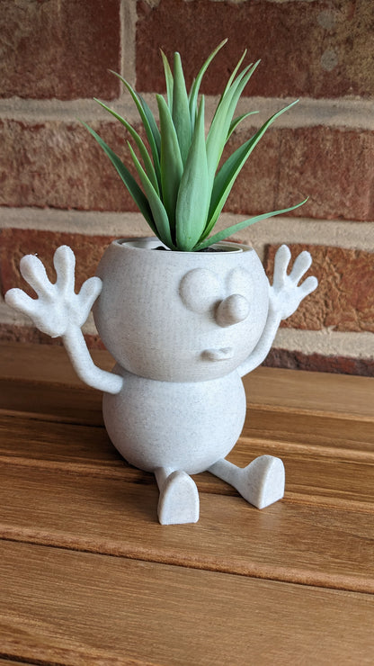 Harry Plant "Prankplant" lustiger Blumentopf dreht durch