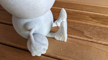 Harry Plant "Michael Airplant" lustiger Blumentopf mit Basketball