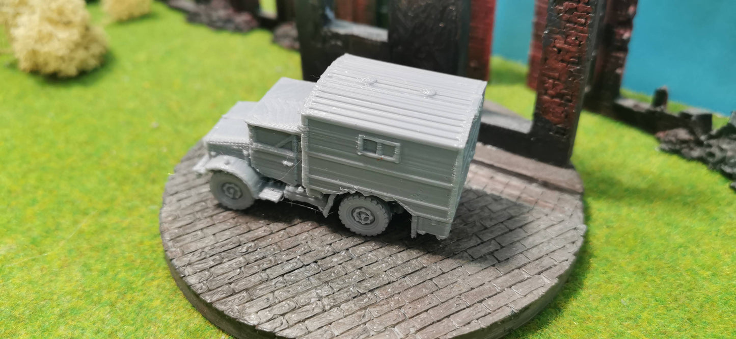 Bedford MWV LKW "Kastenaufbau" geschlossen