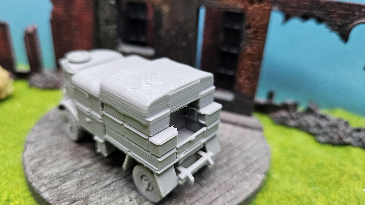 Bedford QLB Lafettenfahrzeug