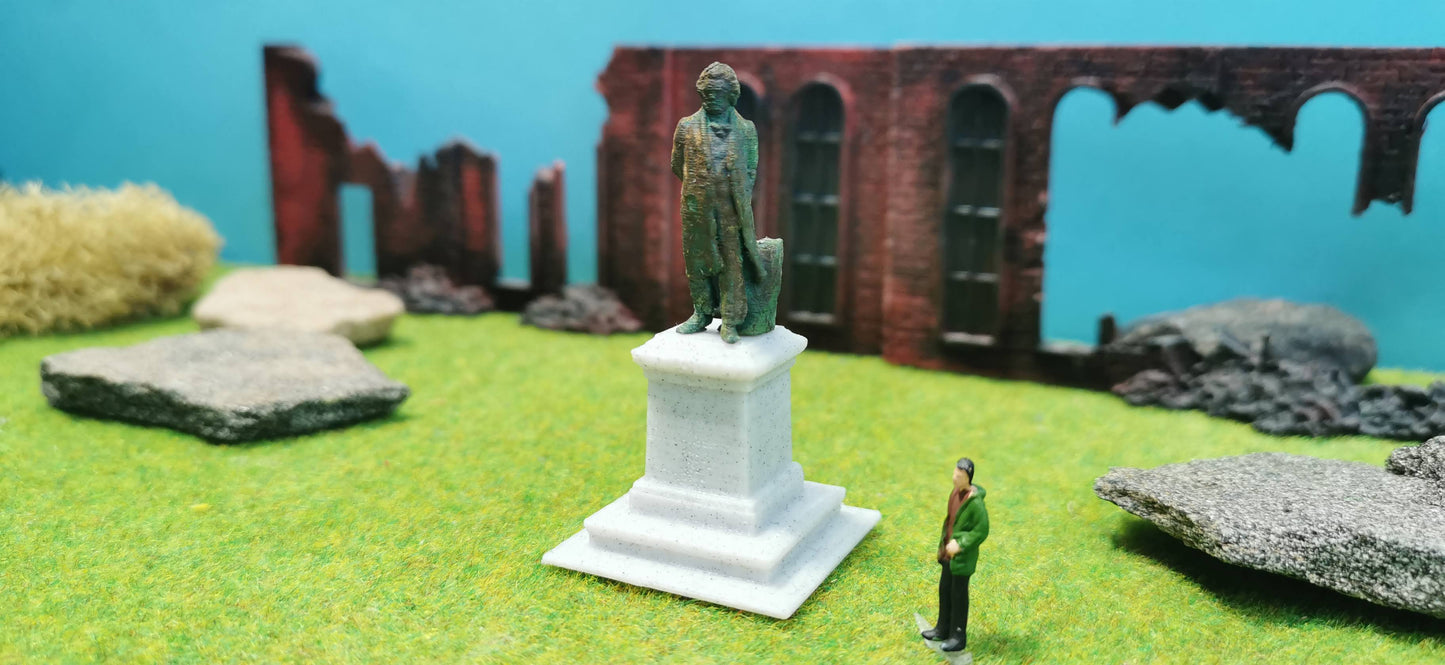 "Beethoven" Denkmal Bronze Kupfer Statue - passt zu diversen Maßstäben