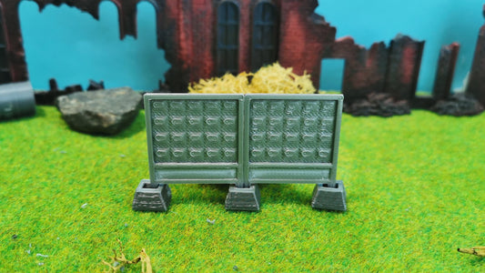 2 Stück PO-2 (ПО-2) UDSSR Zaun im Beton Look