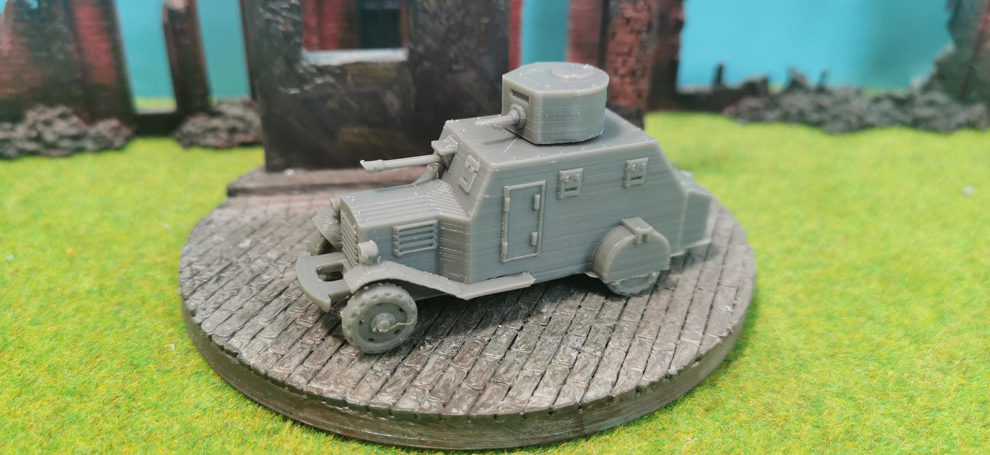 Spanischer Panzerwagen "Bilbao" 1936