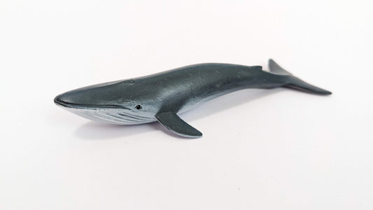 Blauwal Wasser Tier Modell Figur Zoo 1:200 (Spur Z) - bemalt