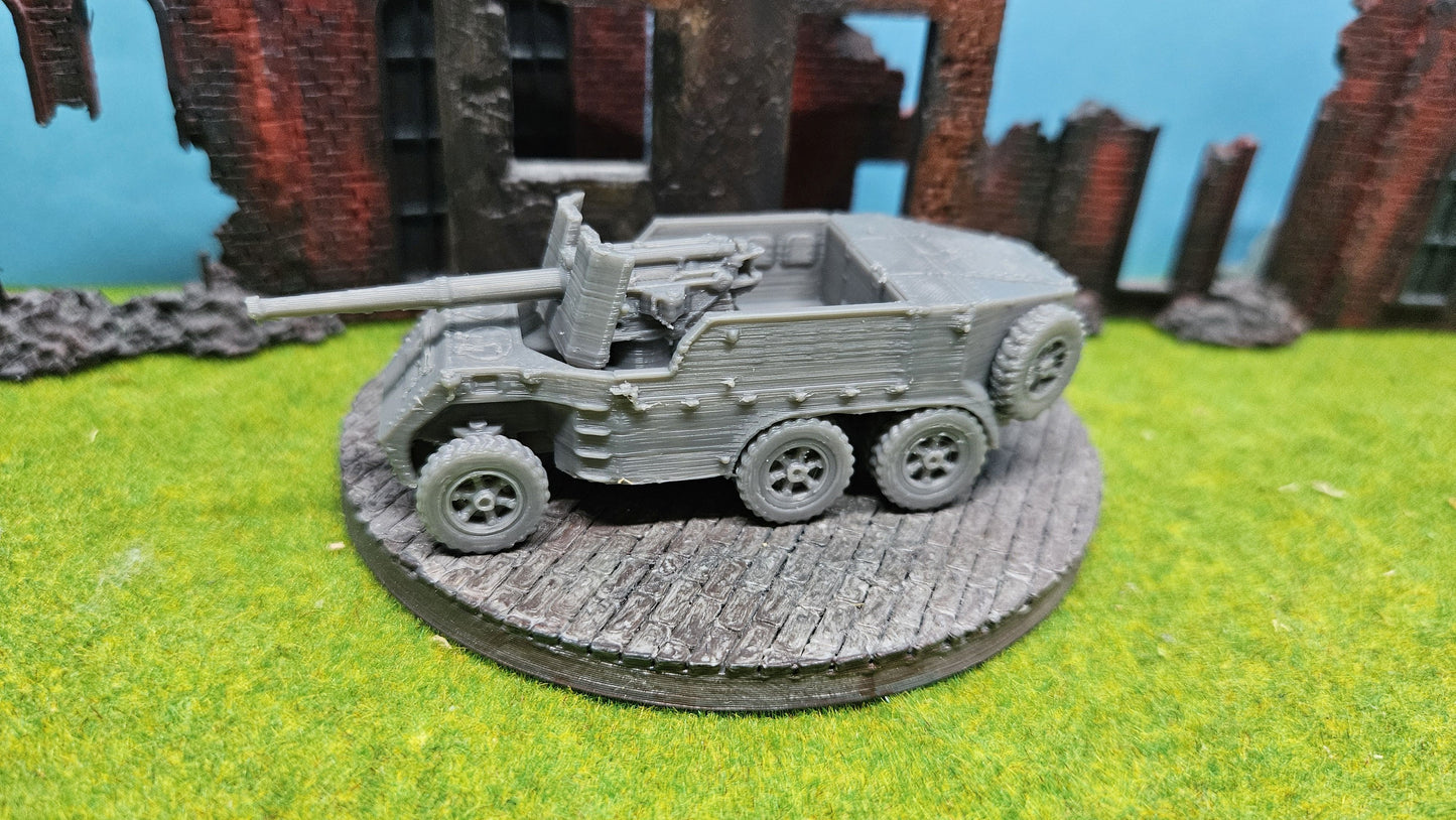 Semovente Controcarro Breda 501 italienischer Kanonenwagen
