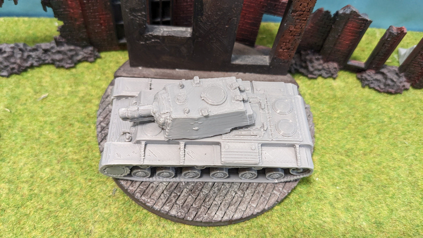 Britischer KV-1 Umbau mit 6-Pfünder Kanone