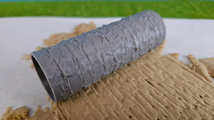 Strukturwalze "Bruchsteinmauer" Walze Roller Modellbau