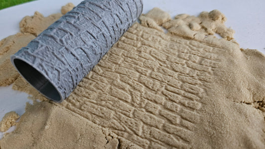 Strukturwalze "Trockensteinmauer" Walze Roller Modellbau