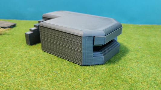 Deutscher Bunker Normandie 2. Weltkrieg Diorama WW2 Modell