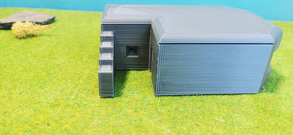 Deutscher Bunker Normandie 2. Weltkrieg Diorama WW2 Modell
