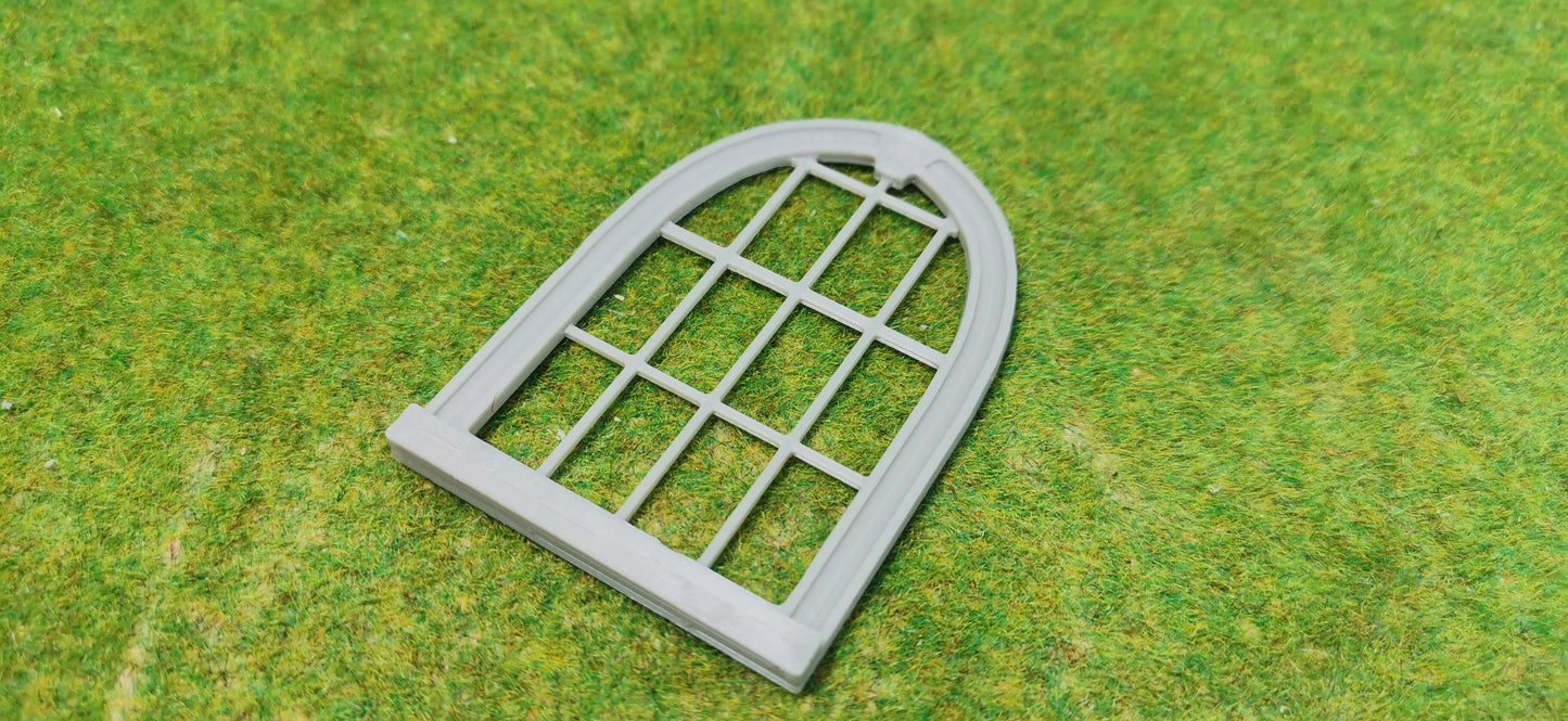 4x Altbau Fenster "Burg" für Kirche, Villa, Schloss, Fabrik