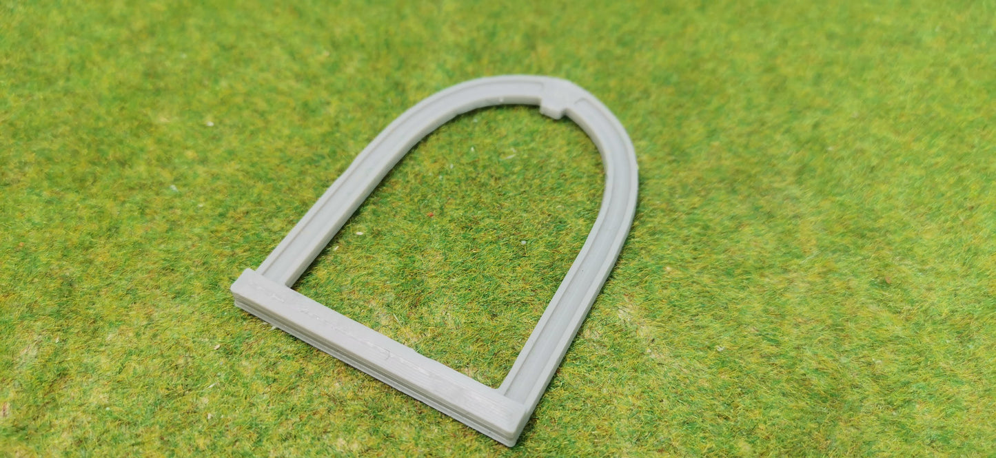 4x Altbau Fenster "Burg" für Kirche, Villa, Schloss, Fabrik