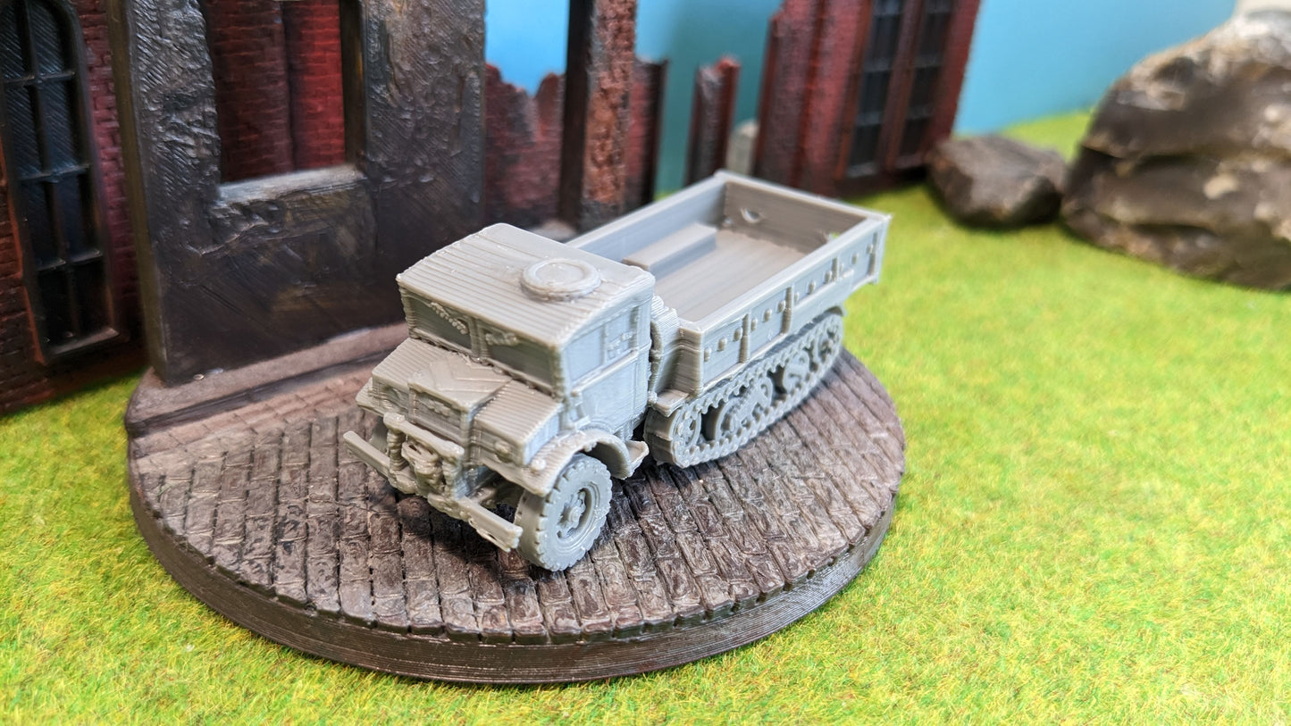 Canadian Military Pattern C60L Halbketten LKW "Pritsche"