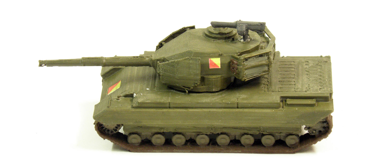 Caernarvon "Action X" britischer Prototyp Panzer