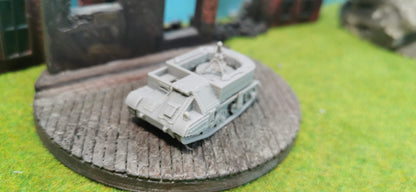 Australischer Universal Carrier mit Mörser