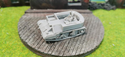 Australischer Universal Carrier mit Mörser