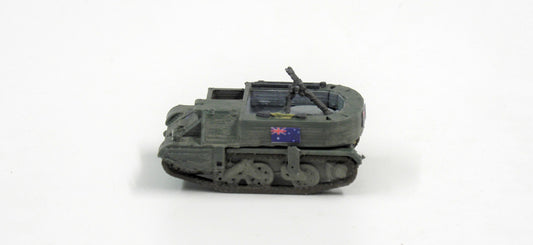 Australischer Universal Carrier mit Mörser
