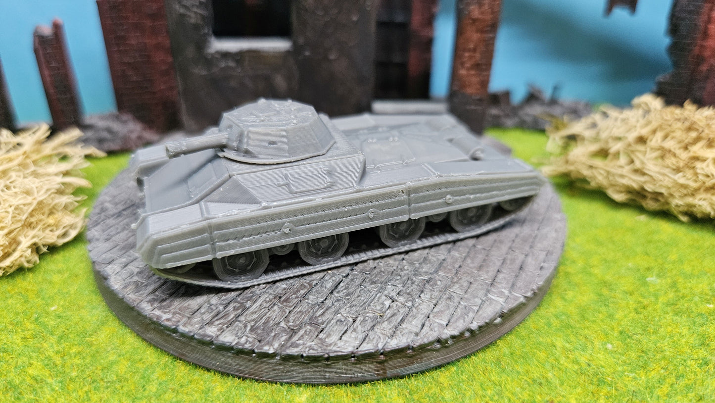 Carro Armato M Celere Sahariano italienischer Prototyp 75mm Kanone