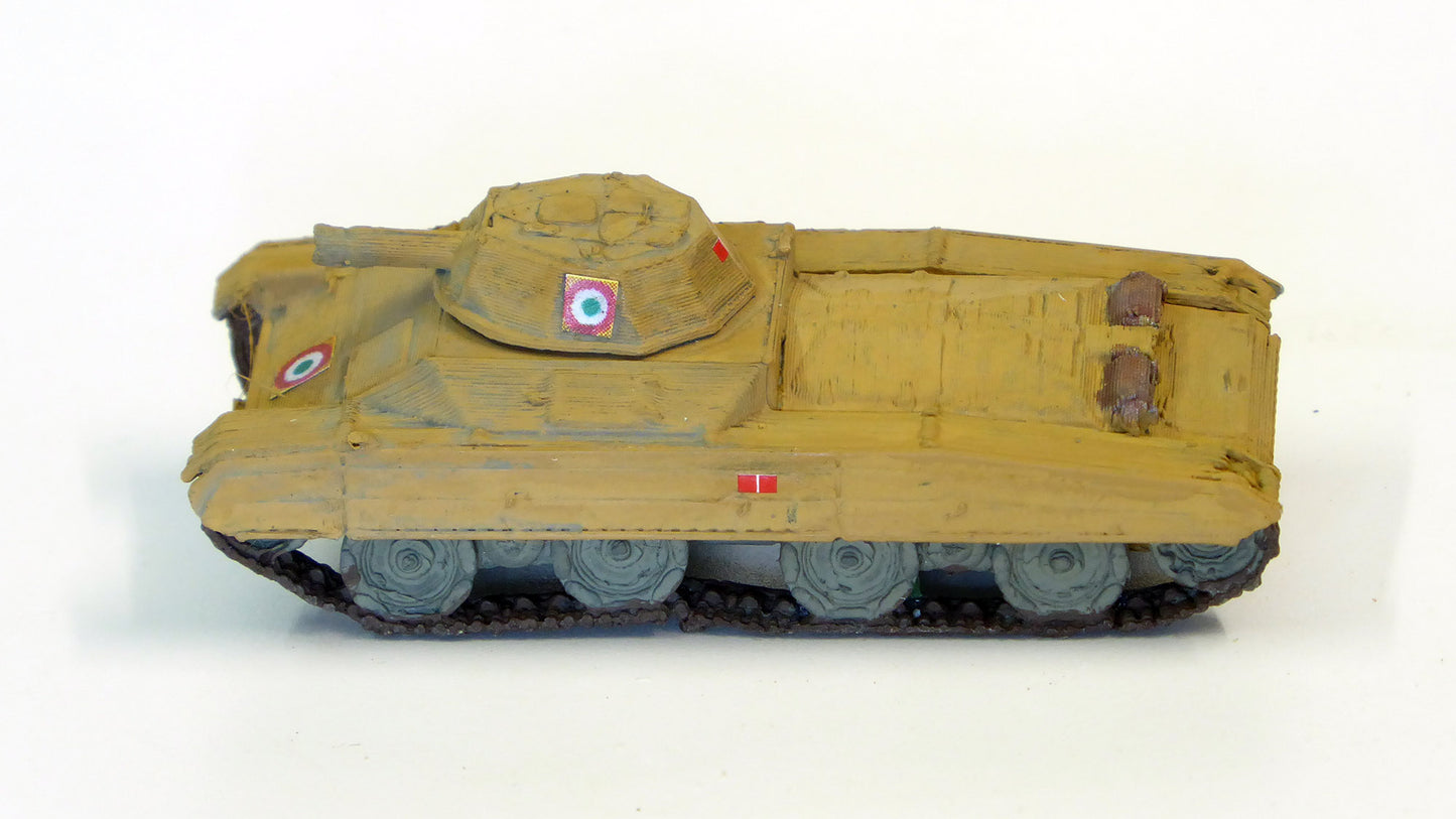 Carro Armato M Celere Sahariano italienischer Prototyp 75mm Kanone