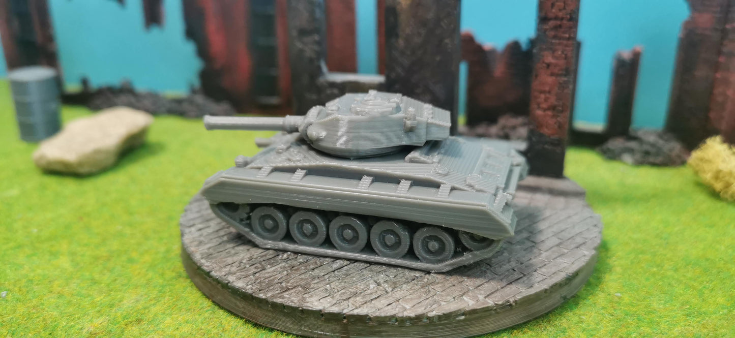 M24 "Chaffee" leichter US Panzer mit Schürzen
