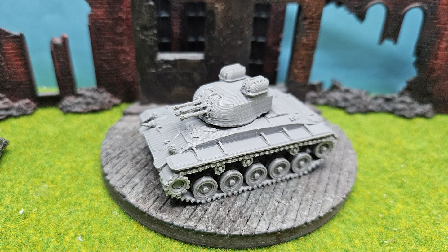 M24 "Chaffee" T77 leichter US Flakpanzer