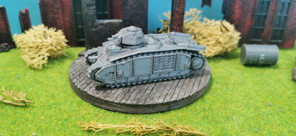 Char de bataille B1 französischer Panzer