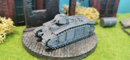 Char de bataille B1 französischer Panzer