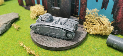 Char de bataille B1 französischer Panzer