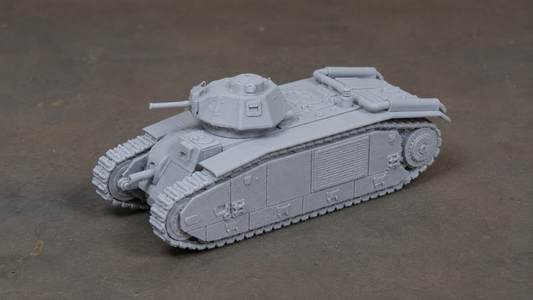 Char de bataille B1 französischer Panzer