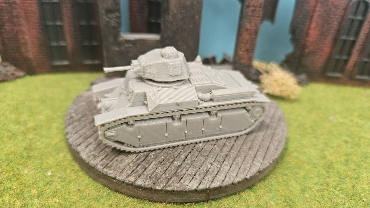 Char D2 französischer leichter Panzer