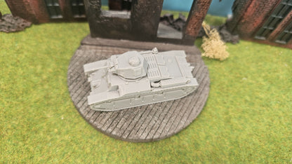 Char D2 französischer leichter Panzer