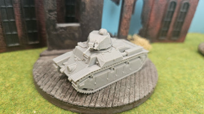 Char D2 französischer leichter Panzer