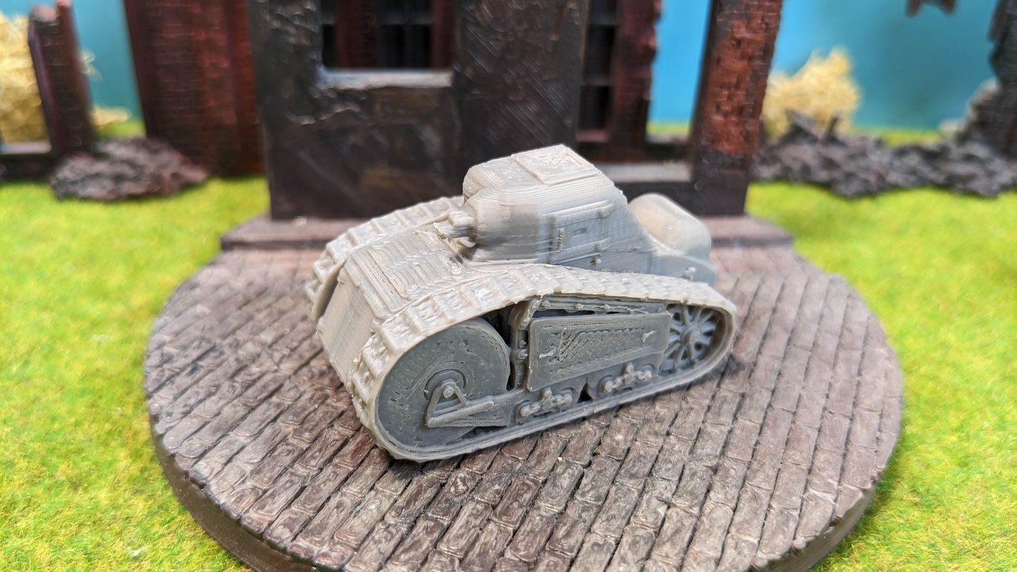 Char P. 1918 französischer leichter WW1 Panzer