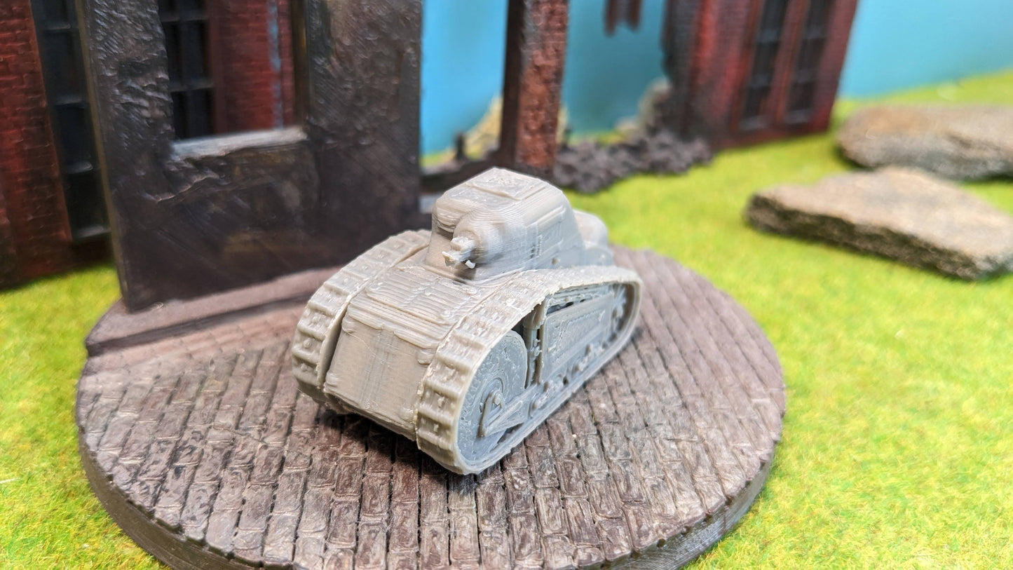 Char P. 1918 französischer leichter WW1 Panzer
