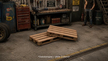 2 Europaletten 1:18 aus Echtholzfilament als Ladegut Palette  Holzpaletten Transportpalette (Kopie)