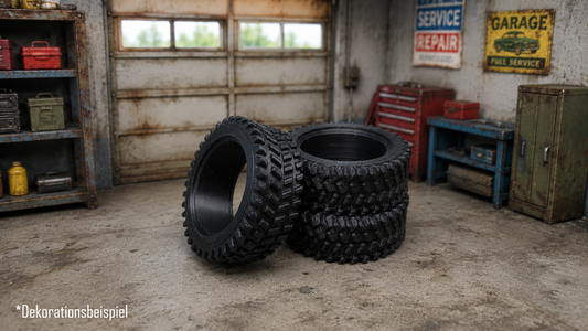 3x Modellbaureifen Reifen Deko Garage Werkstatt Diorama 1:18 1:43 1:64 1:35 1:32
