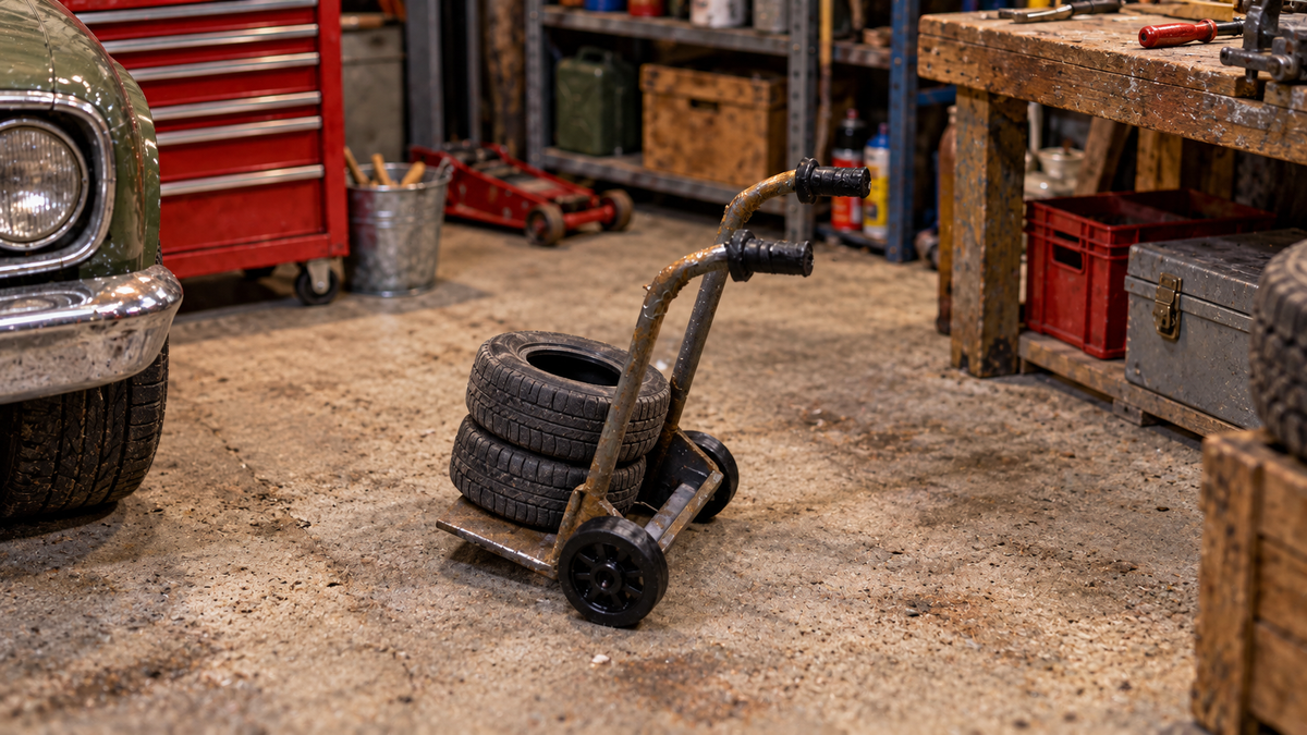 Sackkarre Transportkarre für Werkstatt
