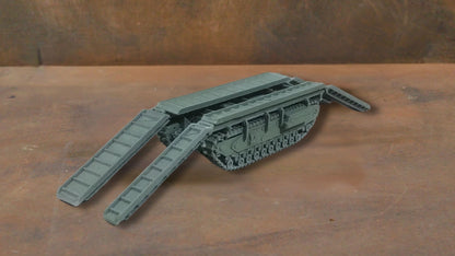 Churchill ARK britischer Brückenlegepanzer