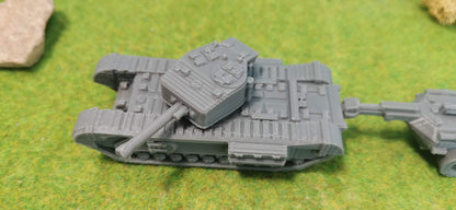 Churchill Flammpanzer "Crocodile" mit Anhänger