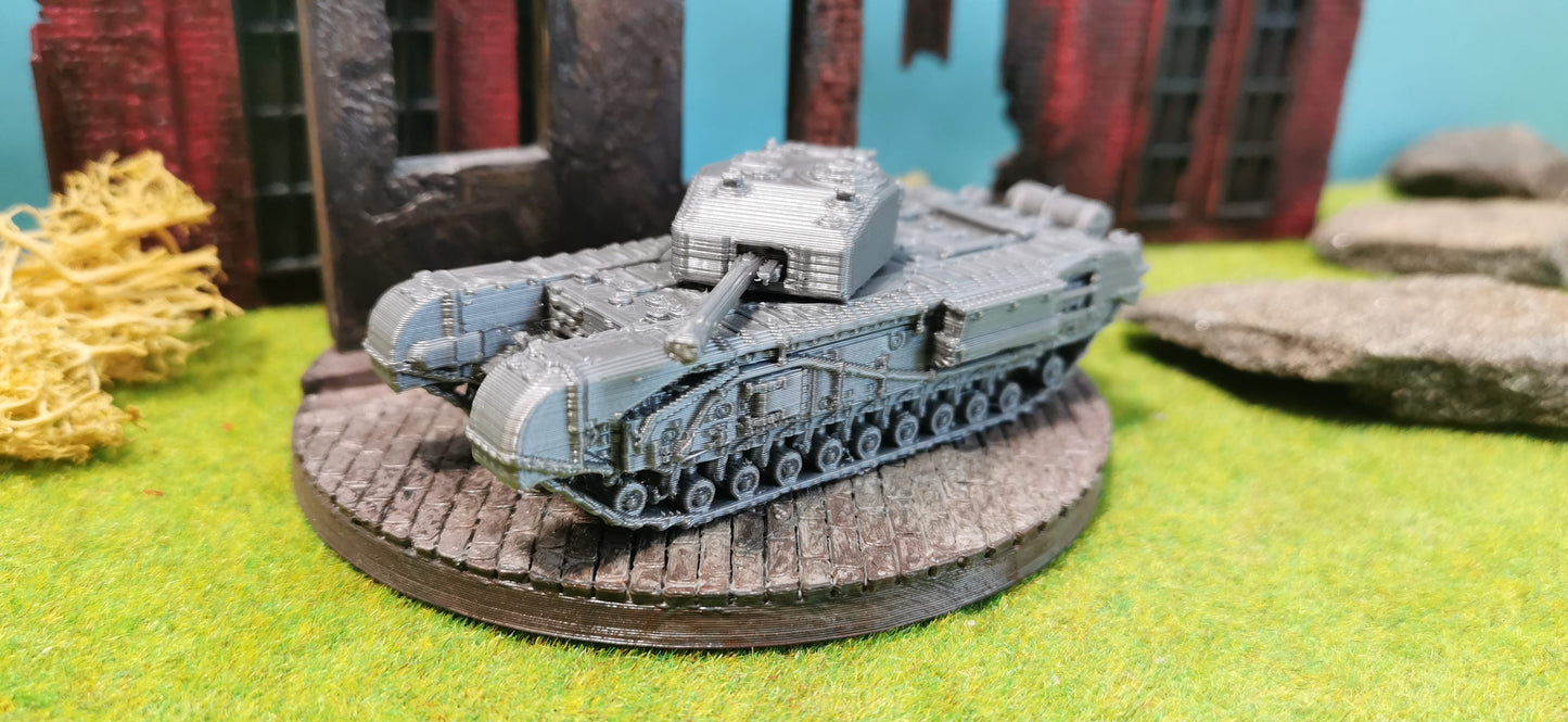 Churchill IV Applique Armor 75mm