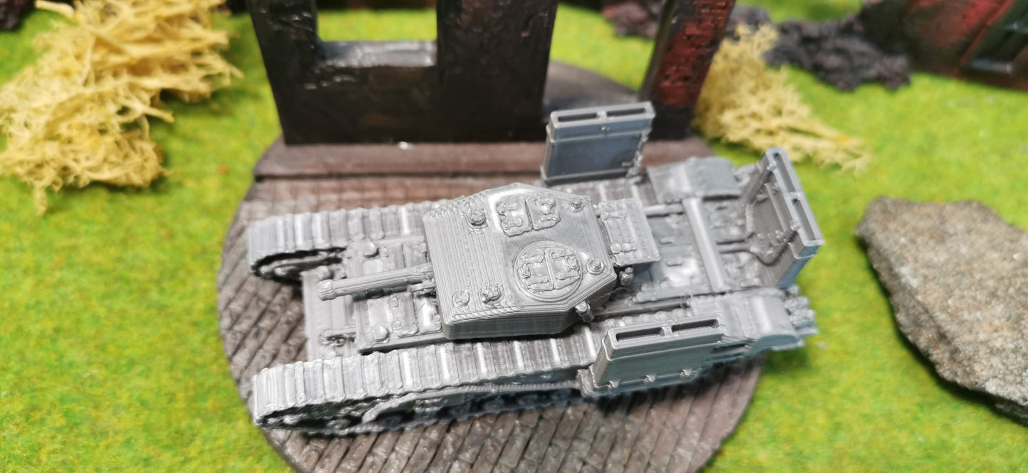 Churchill IV "Wading" mit kurzer 6 Pfünder Kanone