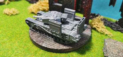 Churchill IV "Wading" mit kurzer 6 Pfünder Kanone