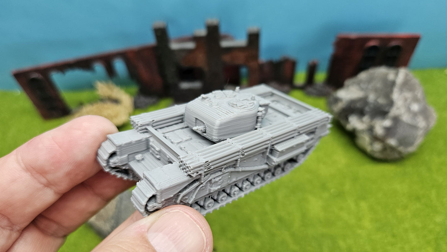 Churchill Mk. IV AVRE mit Snake Launcher