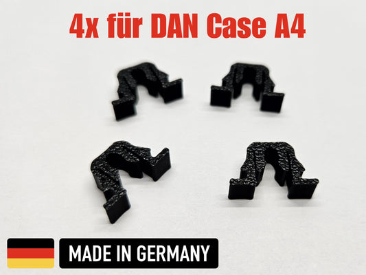 4x Clip Seitenblende Halterung Buchse passend für DAN Case A4