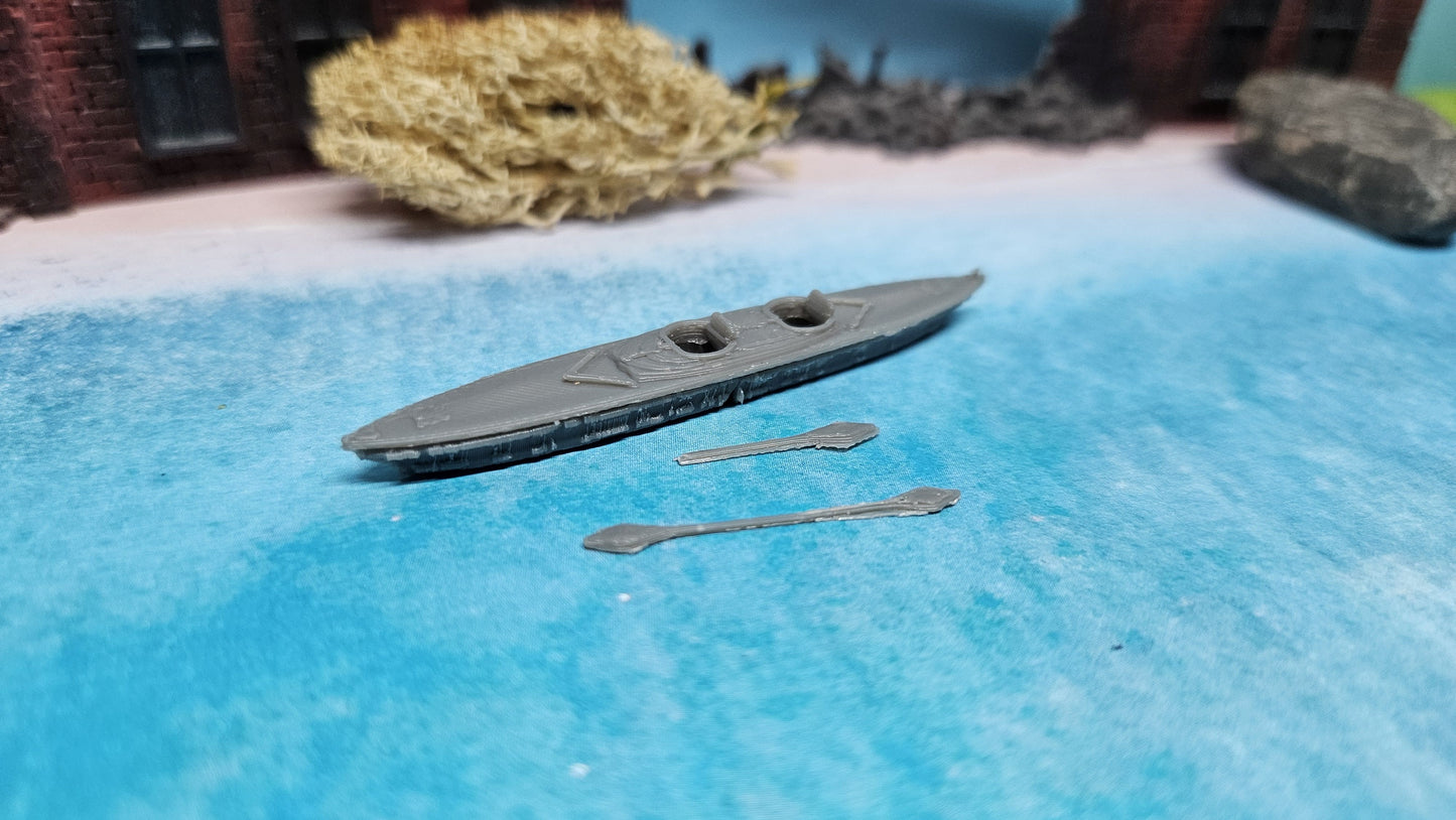 Cockle Mk II britisches Kajak / Kanu