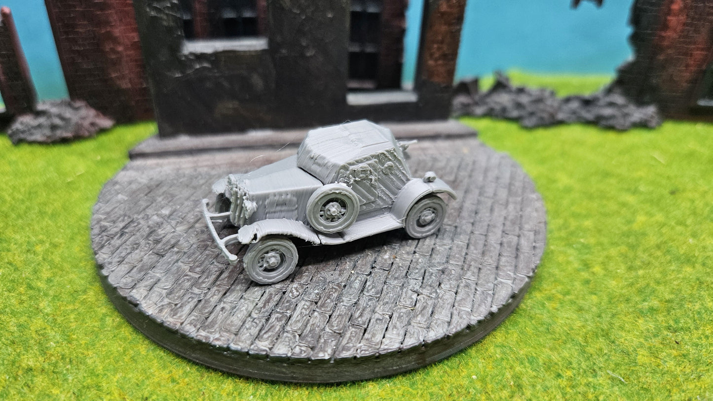 D12 sowjetischer Panzerwagen