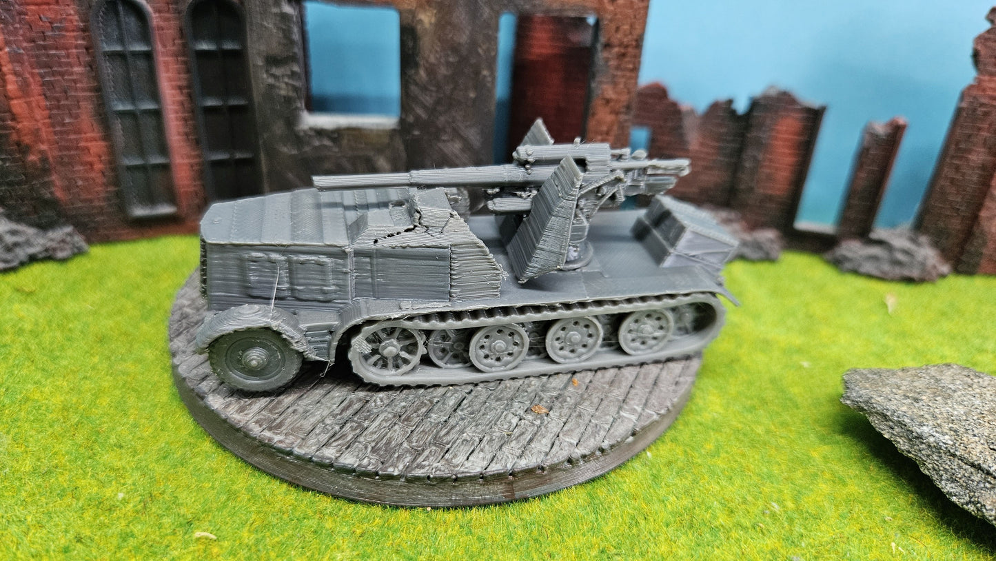 Zugkraftwagens 12t (Sd Kfz 8) Typ DB 9 mit 8,8cm Flak