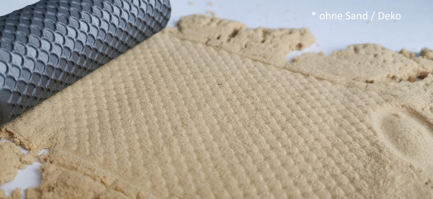 Strukturroller "Dachschindeln" Schindeln Dachsteine Modellbau