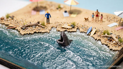 Großer Weißer Hai "Attacke"  für Strand Diorama