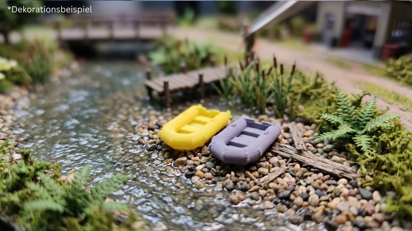 2x Schlauchboot / Ruderboot